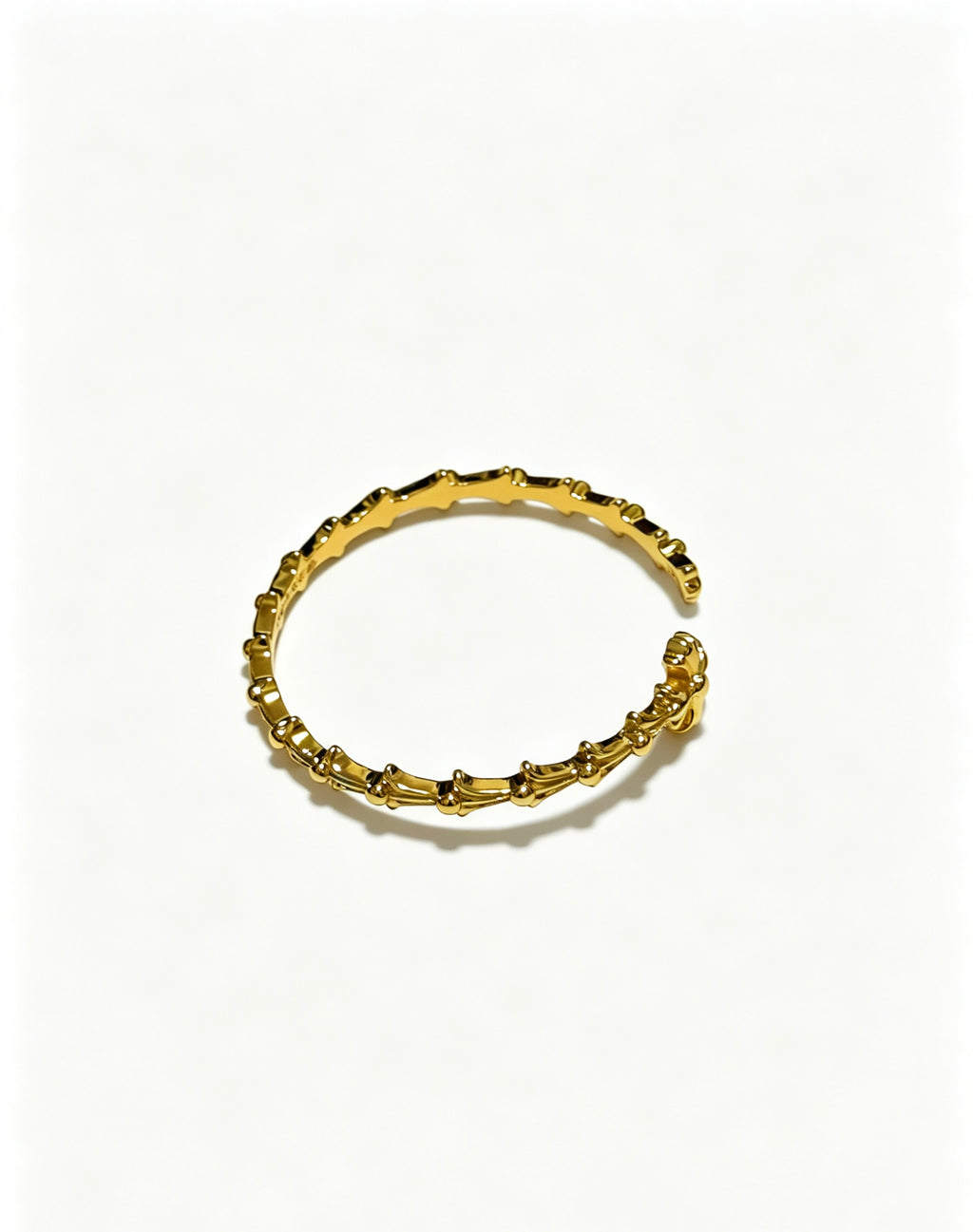 Chrome Hearts Gold-Tone Cross End Open Cuff - album image 4