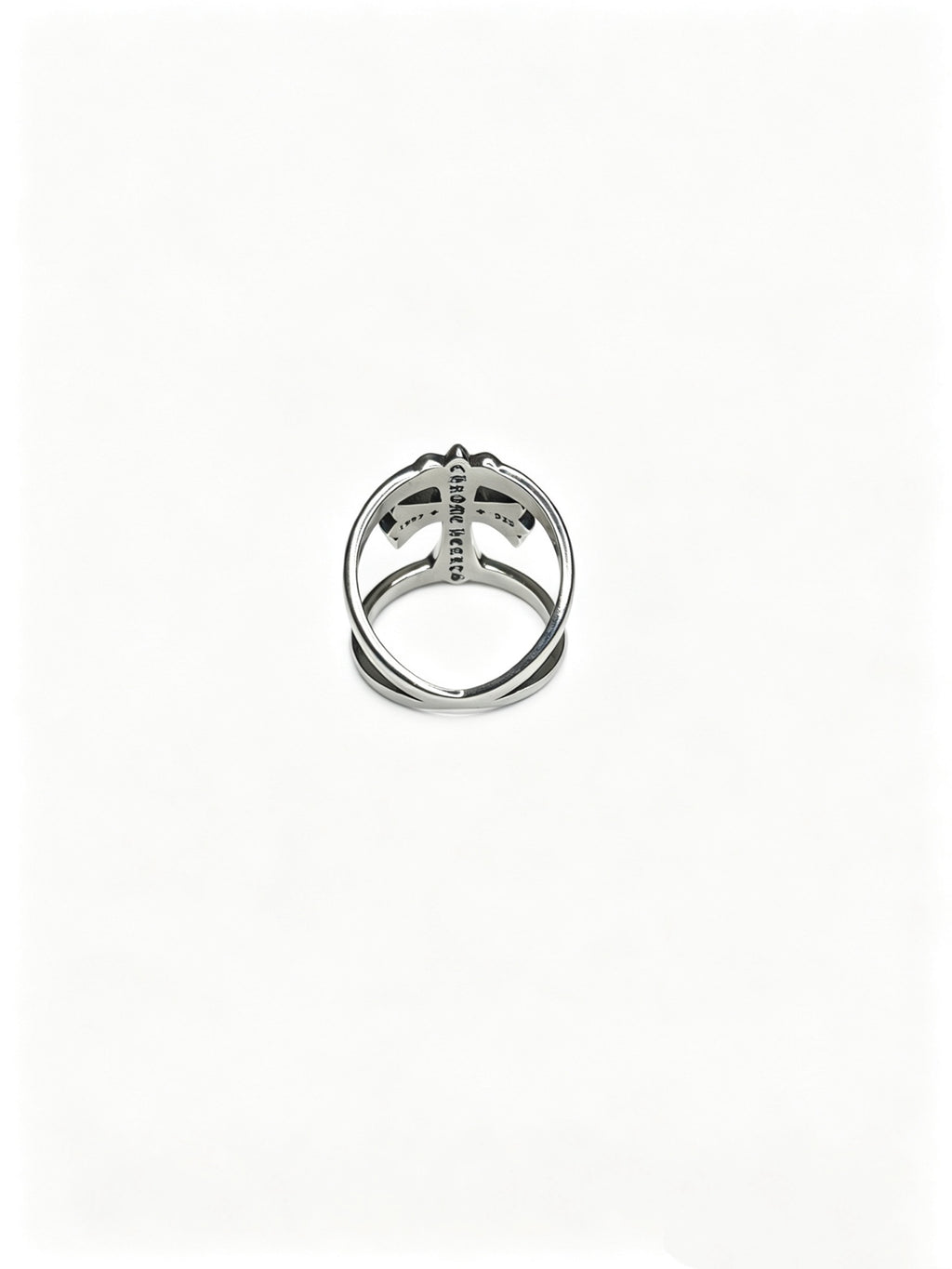 Chrome Hearts Openwork Cross Top Ring - album image 2