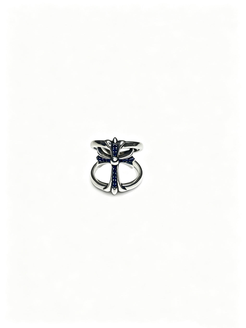 Chrome Hearts Openwork Cross Top Ring - album image 1