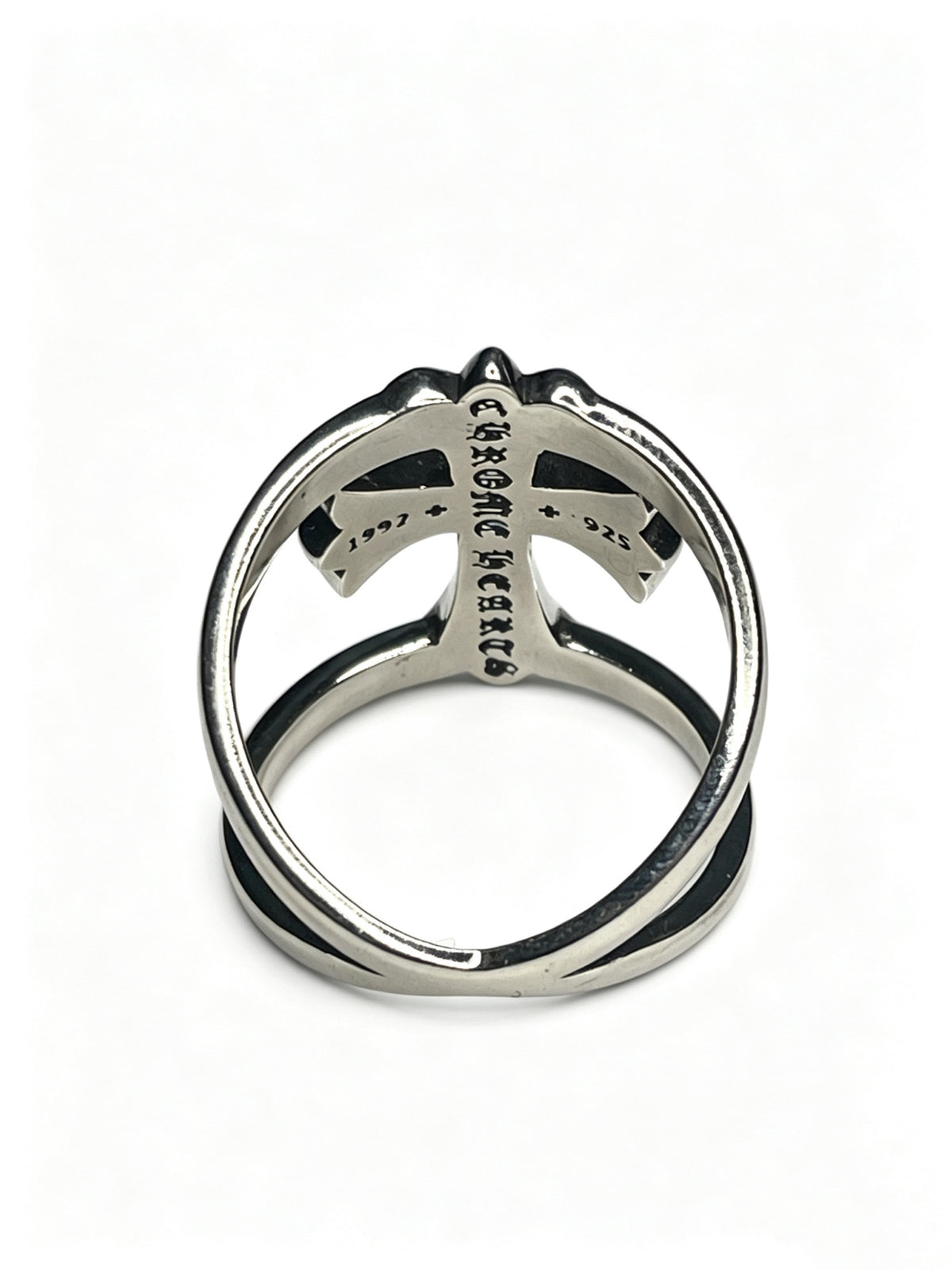 Chrome Hearts Openwork Cross Top Ring - album image 6