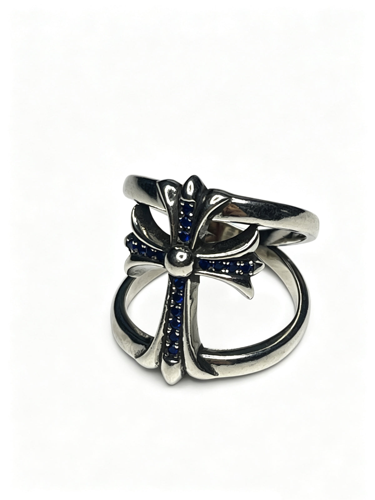 Chrome Hearts Openwork Cross Top Ring - album image 4