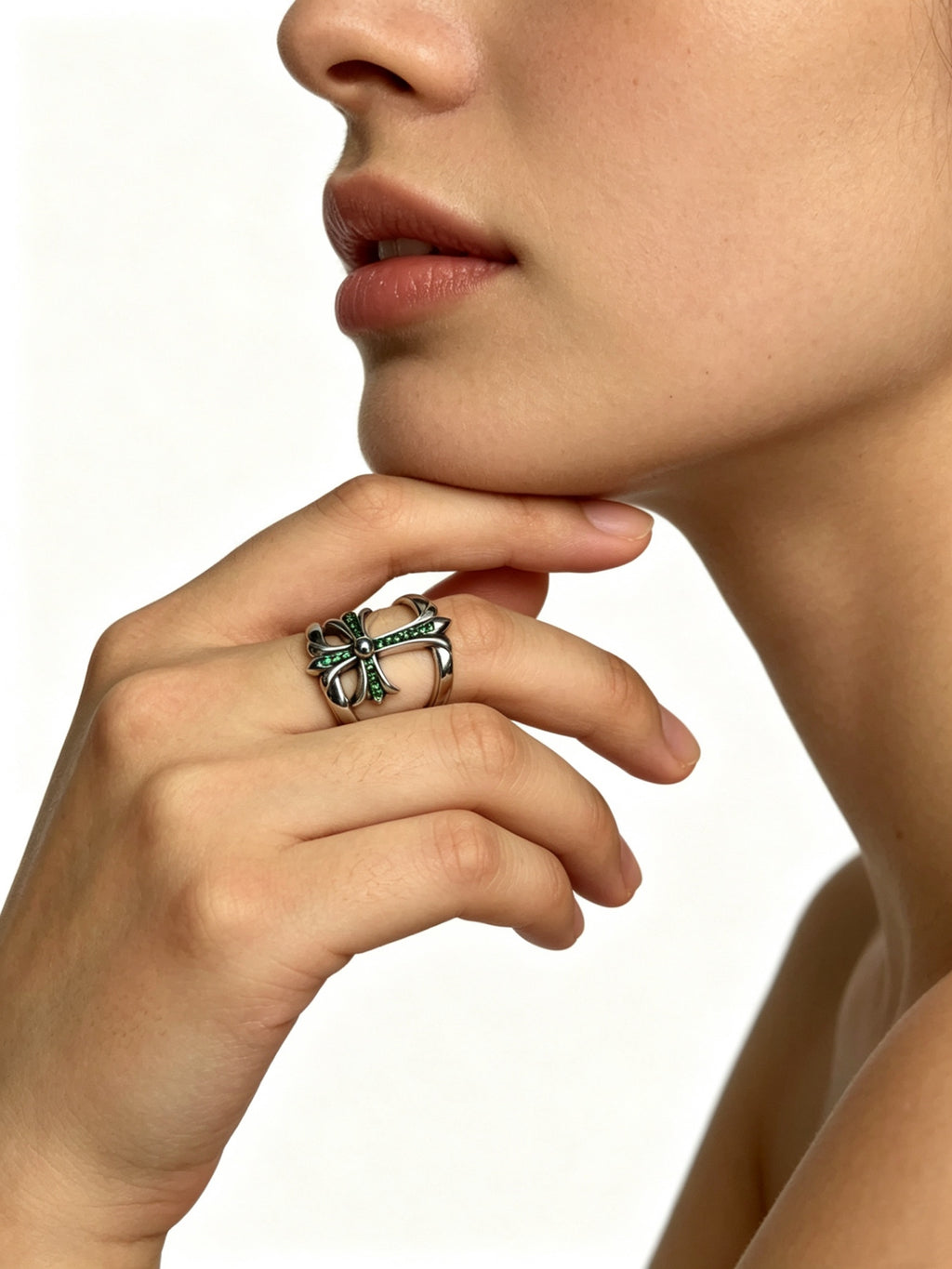 Chrome Hearts Cross Ring - album image 7