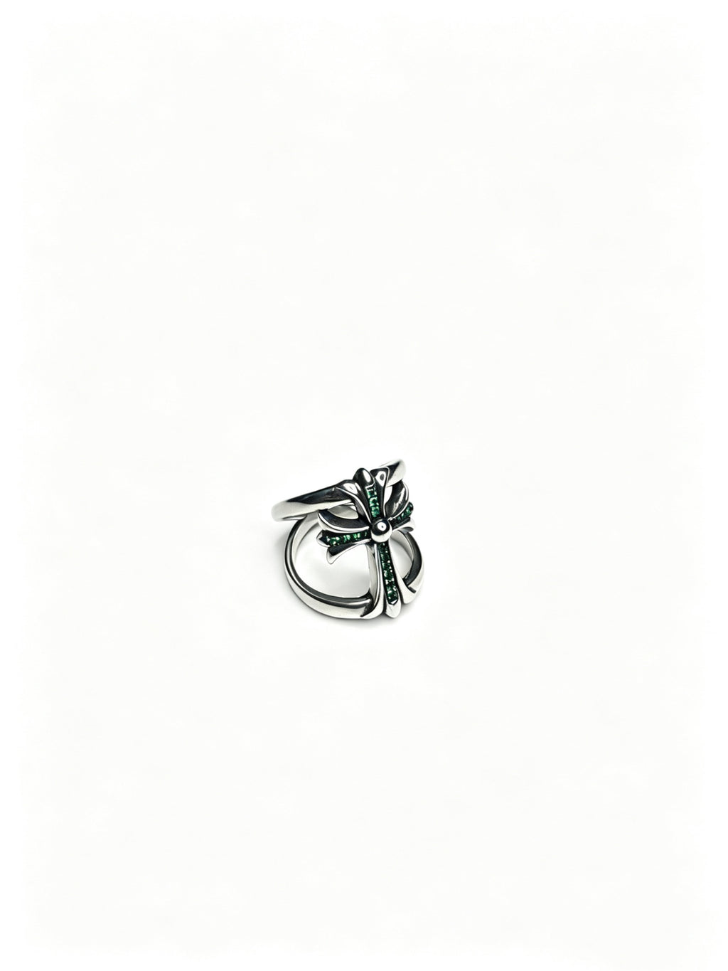 Chrome Hearts Raised Cross Open Band Ring - album image 3