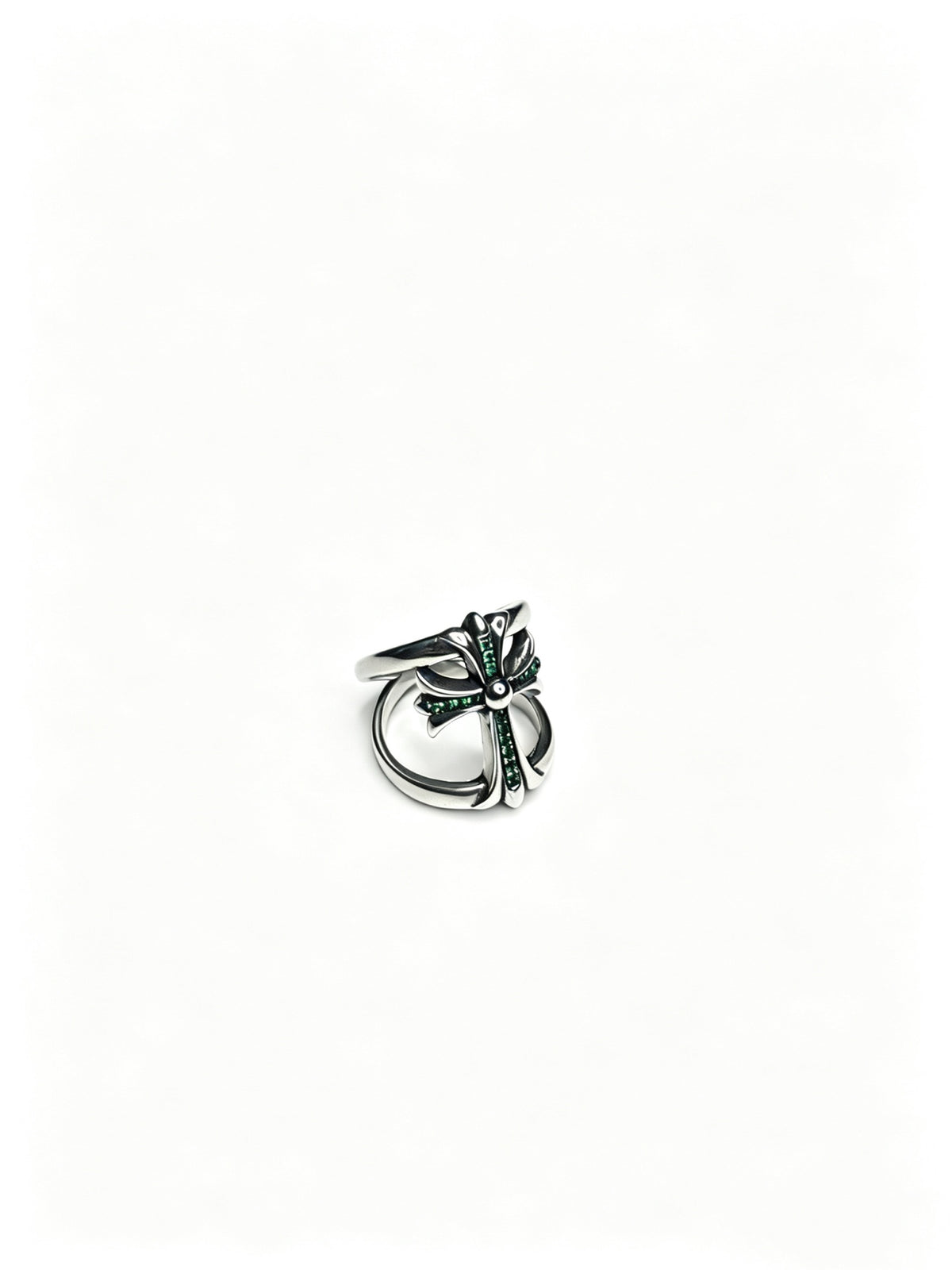 Chrome Hearts Raised Cross Open Band Ring - album image 3