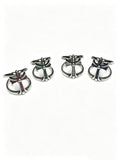 Chrome Hearts Sculpted Cross Ring Assortment - album image 1
