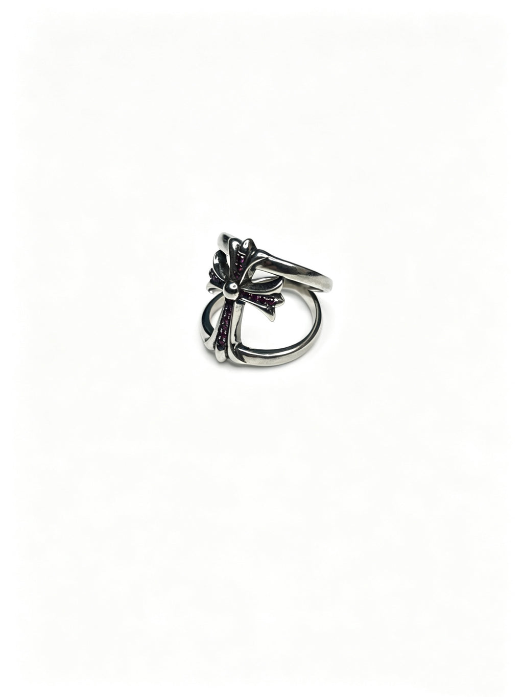 Chrome Hearts Sculpted Cross Ring Assortment - album image 6