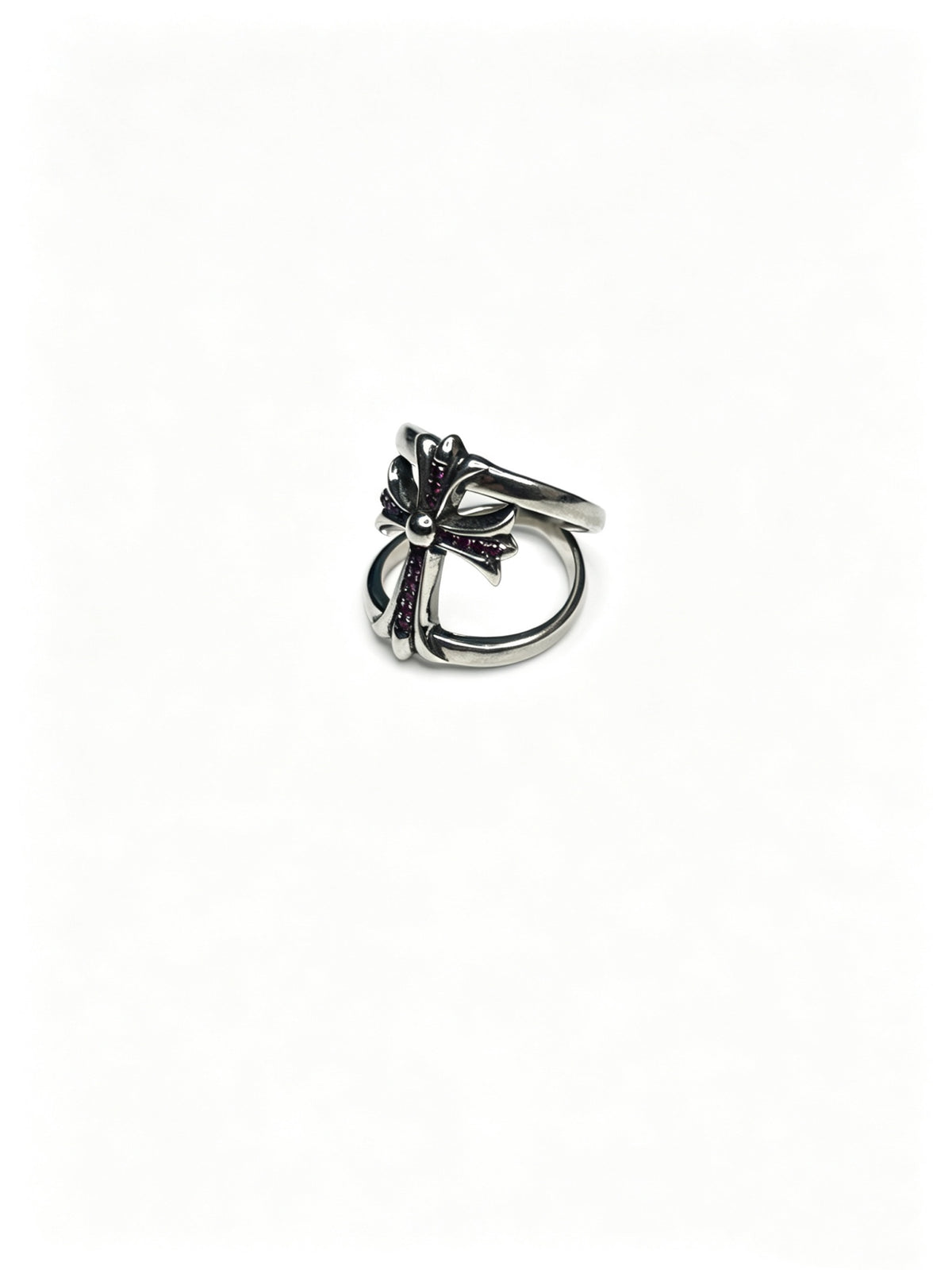 Chrome Hearts Sculpted Cross Ring Assortment - album image 6