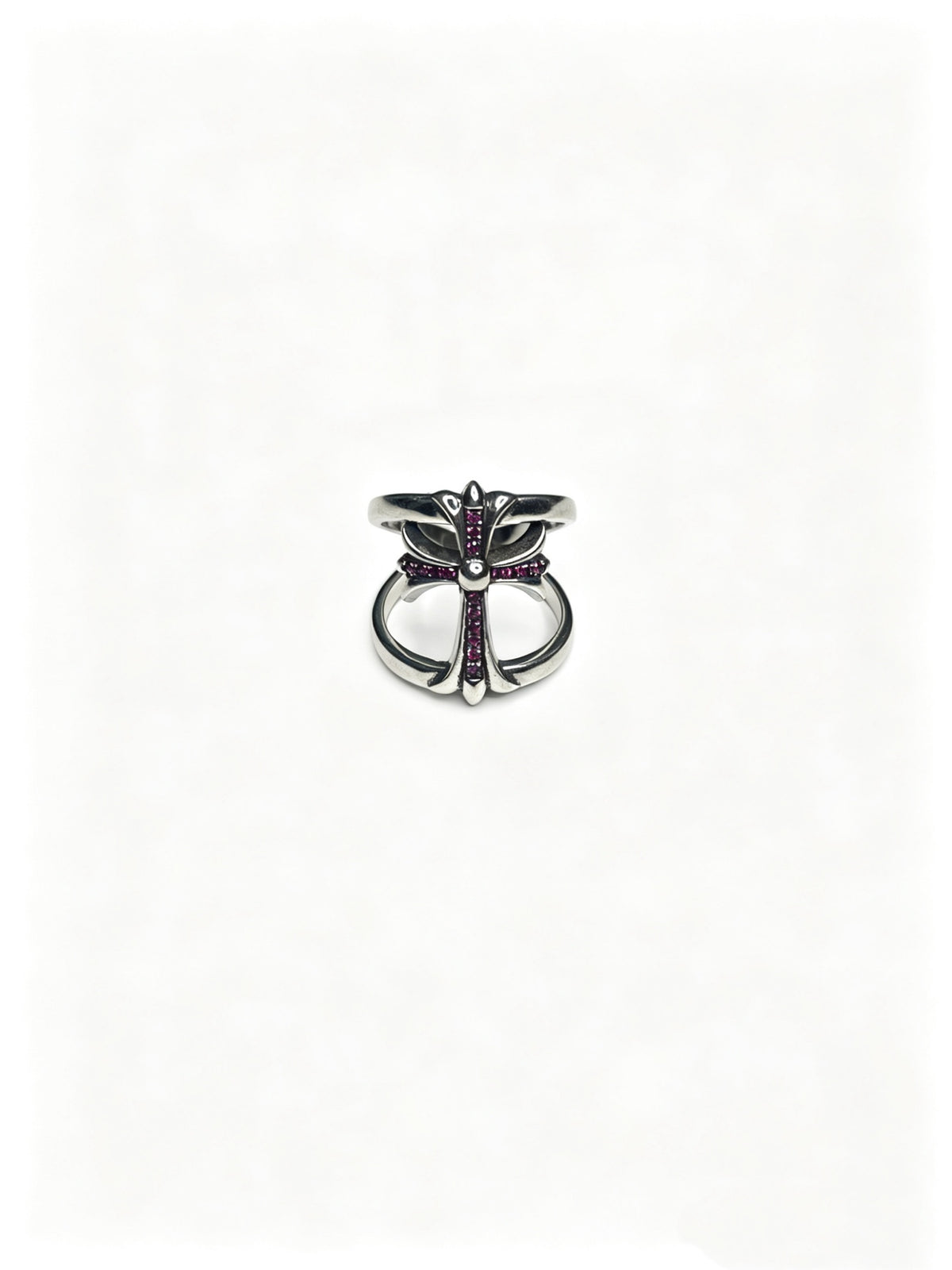 Chrome Hearts Sculpted Cross Ring Assortment - album image 5