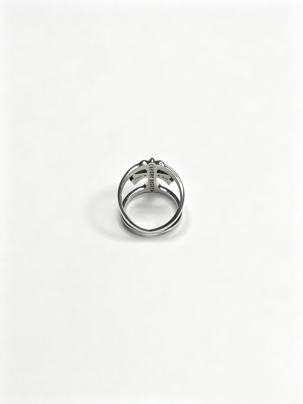 Chrome Hearts Sculpted Cross Ring Assortment - album image 7