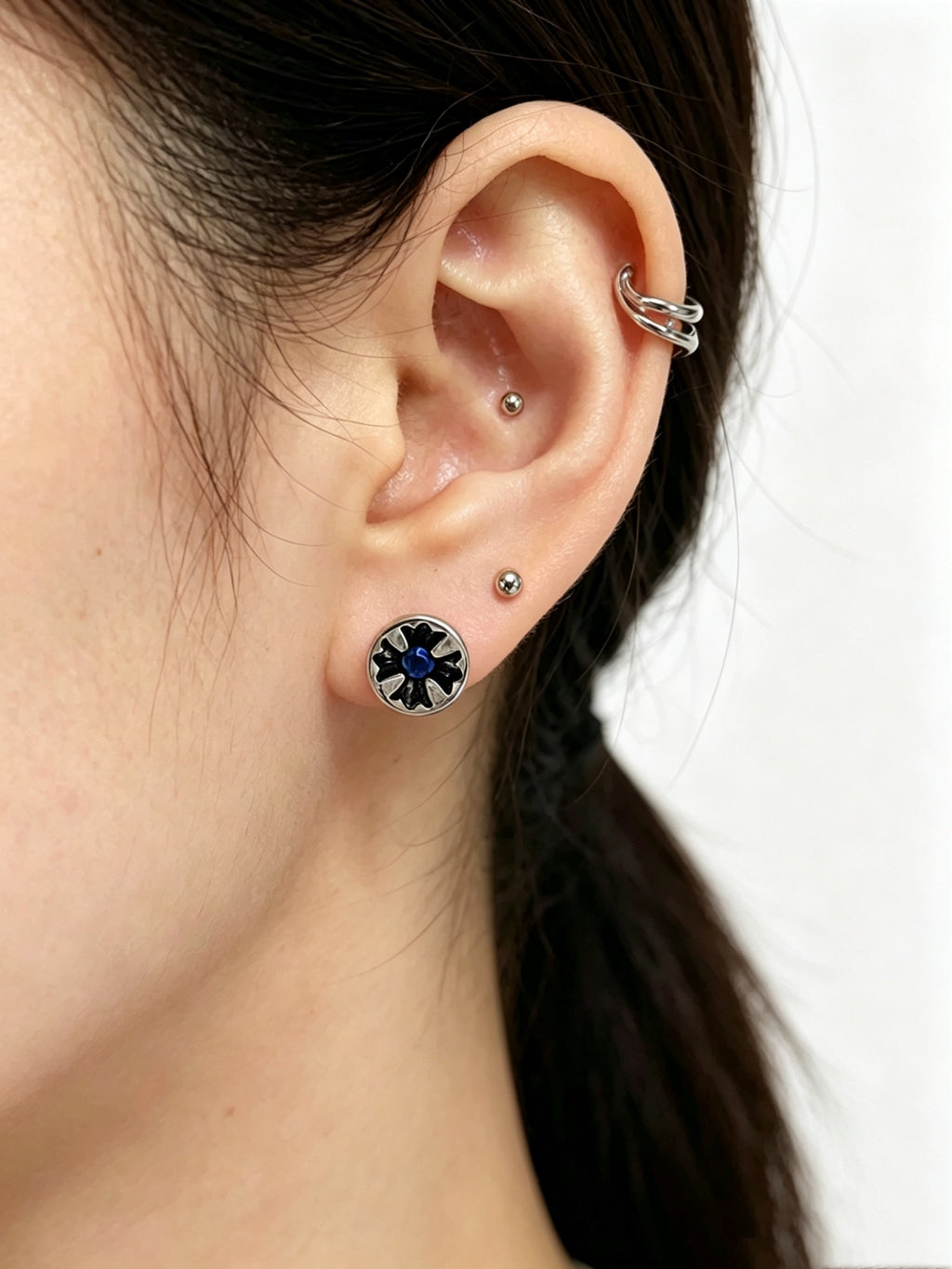 Chrome Hearts Cross Earrings - album image 8