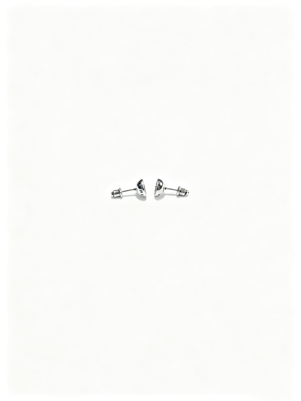 Chrome Hearts Dark Center Cross Stud Earrings - album image 4