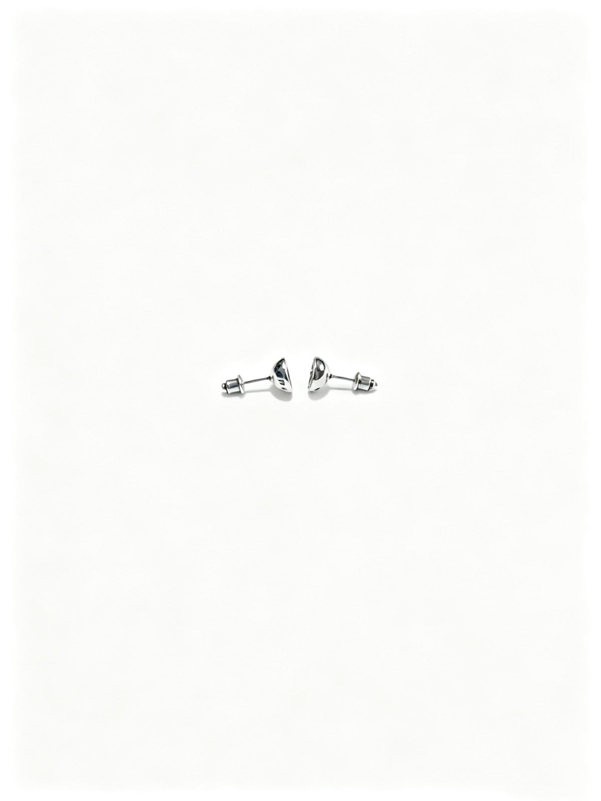 Chrome Hearts Dark Center Cross Stud Earrings - album image 4