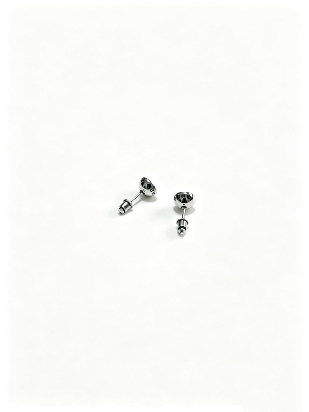 Chrome Hearts Dark Center Cross Stud Earrings - album image 5