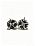 Chrome Hearts Flared Cross Round Stud Earrings - album image 1