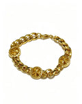 Chrome Hearts Gold-Tone Double Medallion Bracelet - album image 1