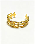 Chrome Hearts Gold-Tone Layered Open Cuff - album image 1