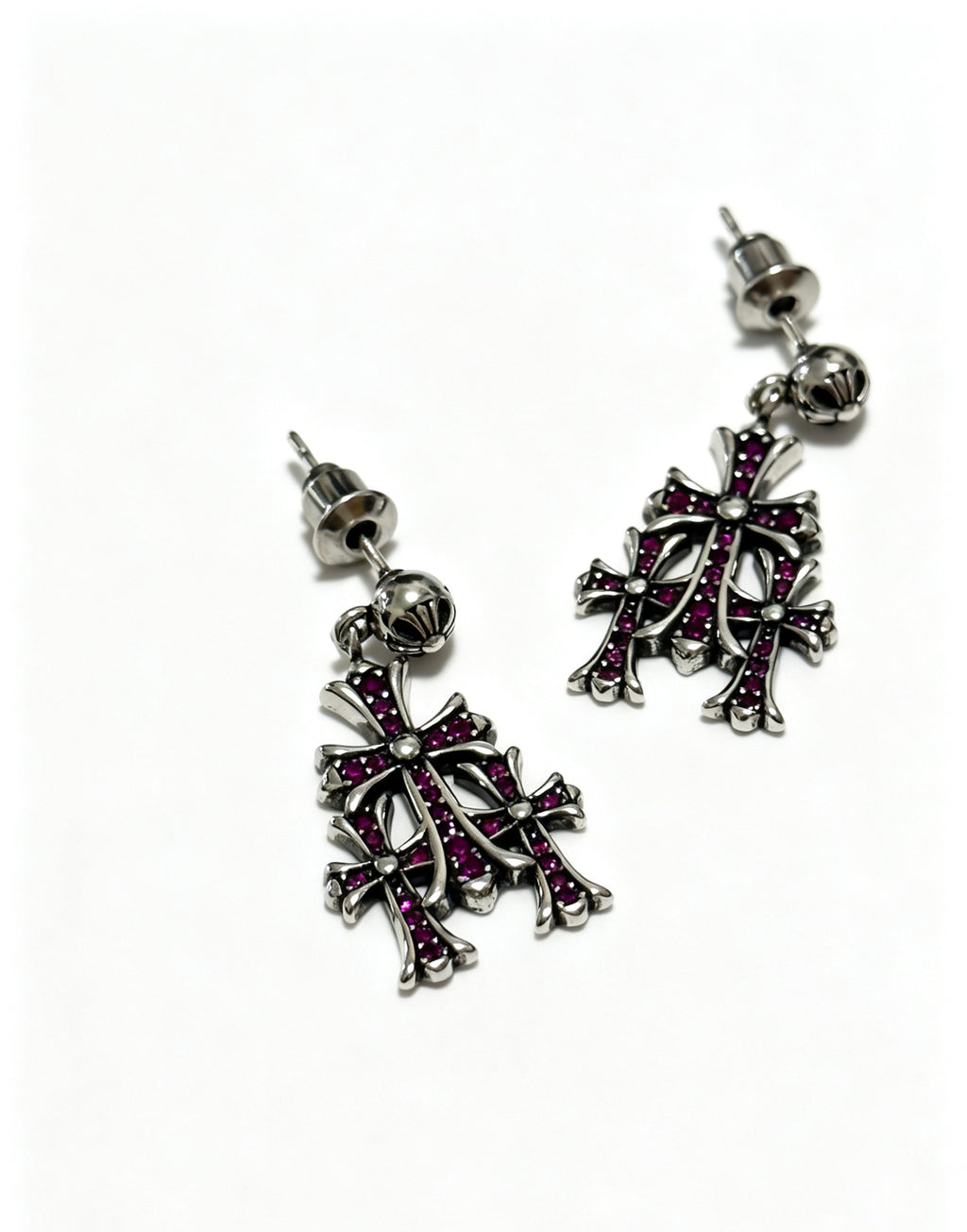 Chrome Hearts Cross Earrings - album image 2