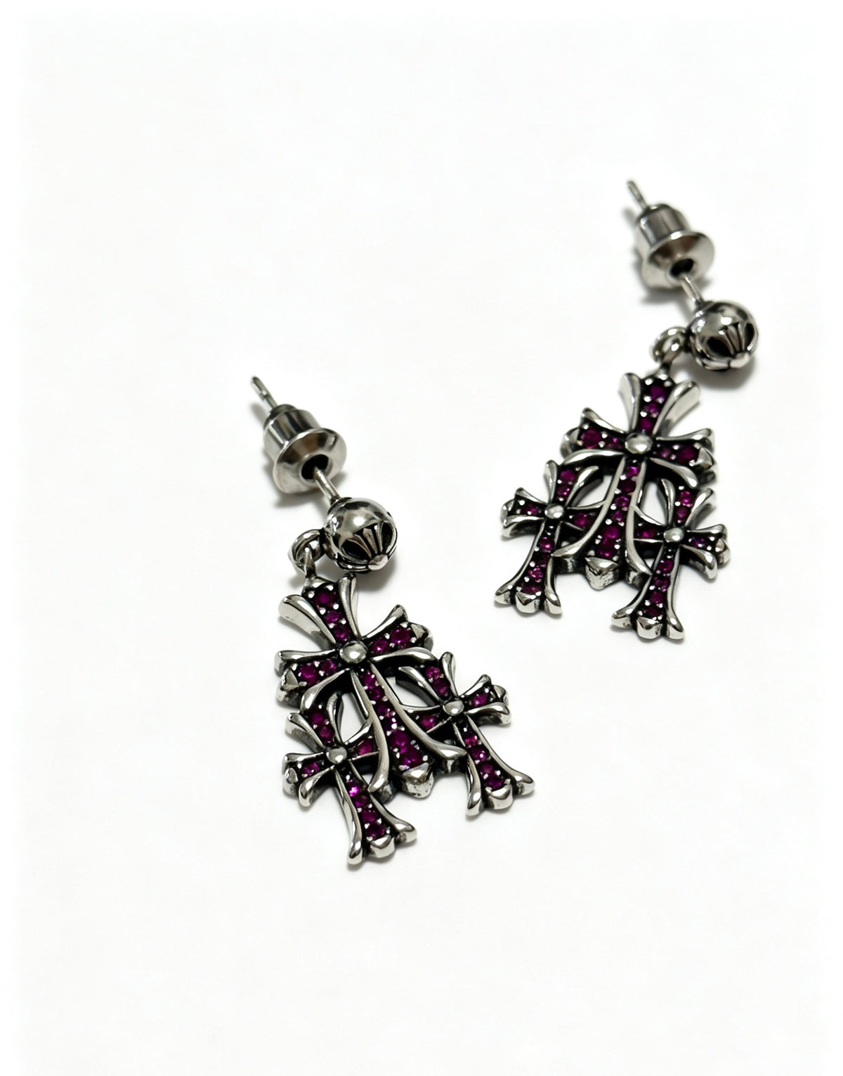 Chrome Hearts Cross Earrings - album image 2