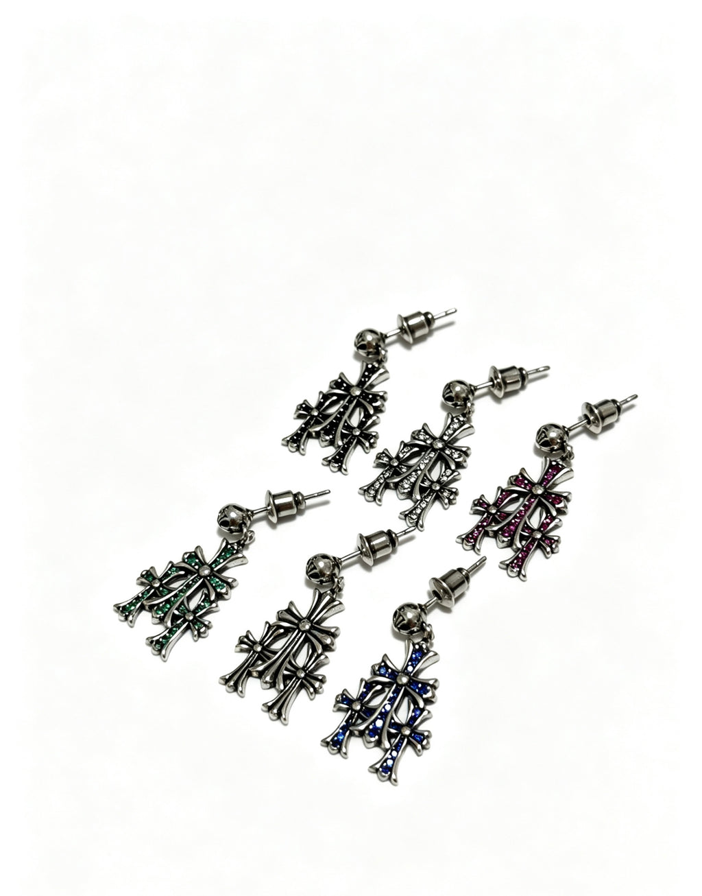Chrome Hearts Cross Earrings - album image 10