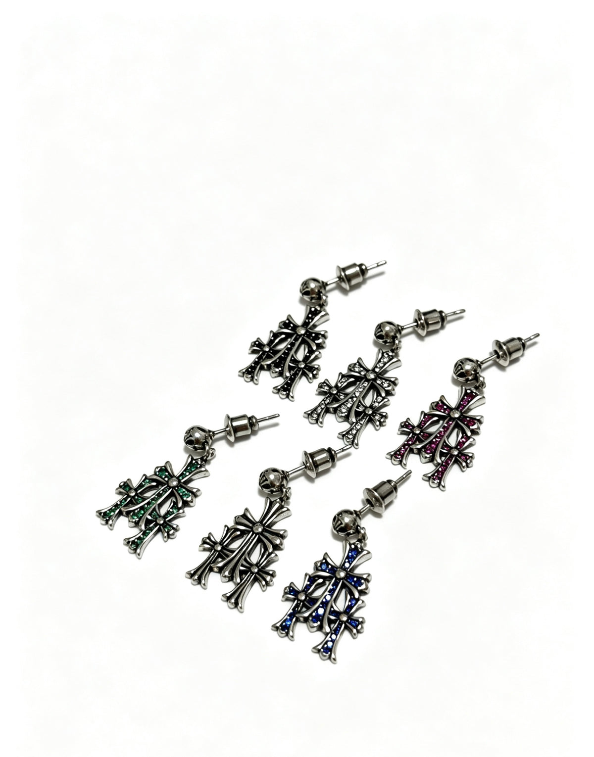 Chrome Hearts Cross Earrings - album image 10