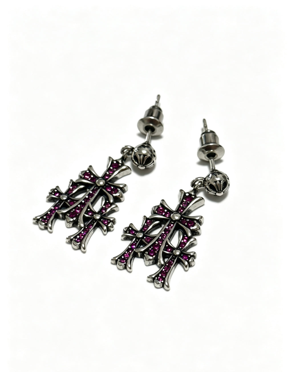 Chrome Hearts Cross Earrings - album image 1