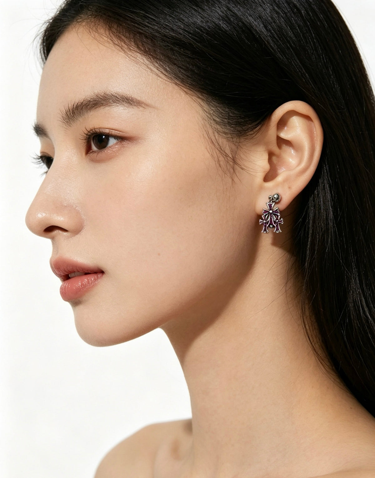 Chrome Hearts Cross Earrings - album image 9