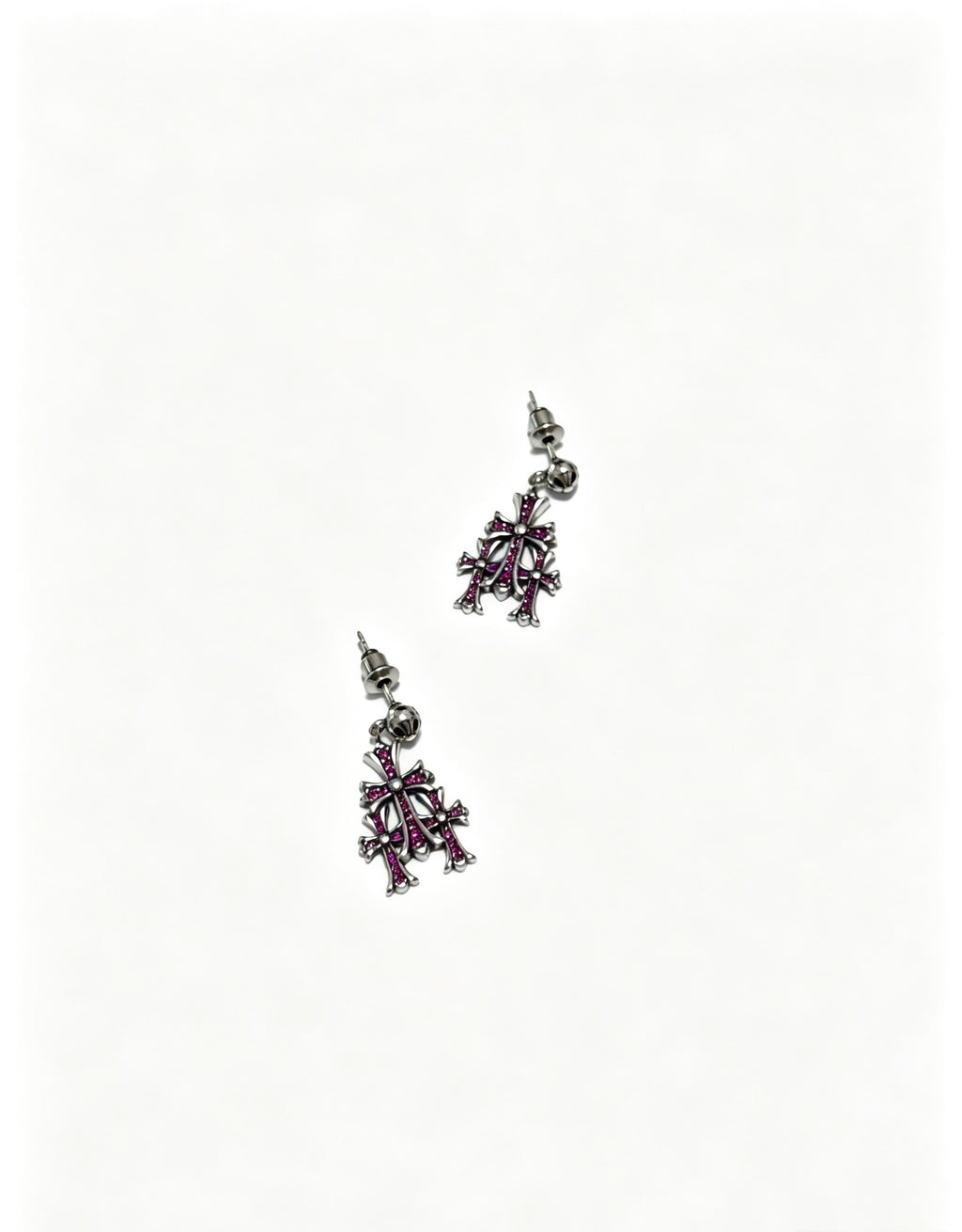 Chrome Hearts Cross Earrings - album image 4