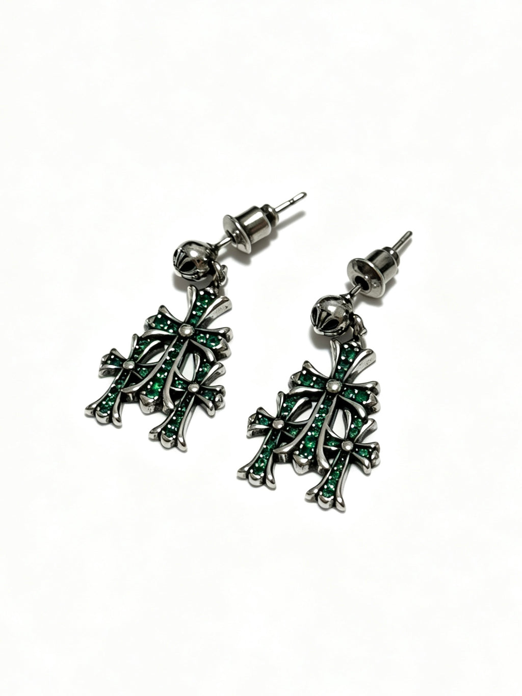 Chrome Hearts Cross Earrings - album image 2