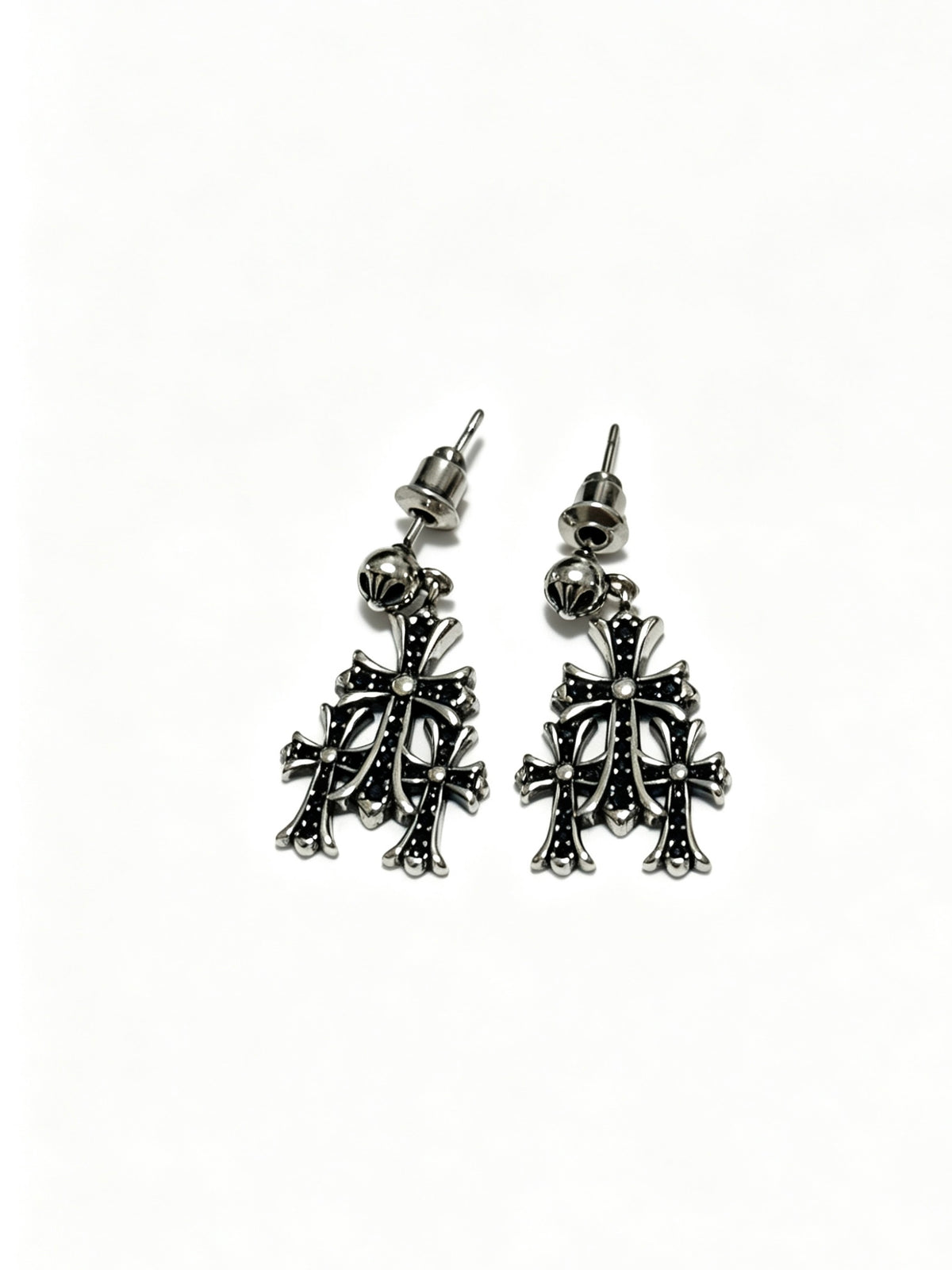 Chrome Hearts Cross Earrings - album image 2