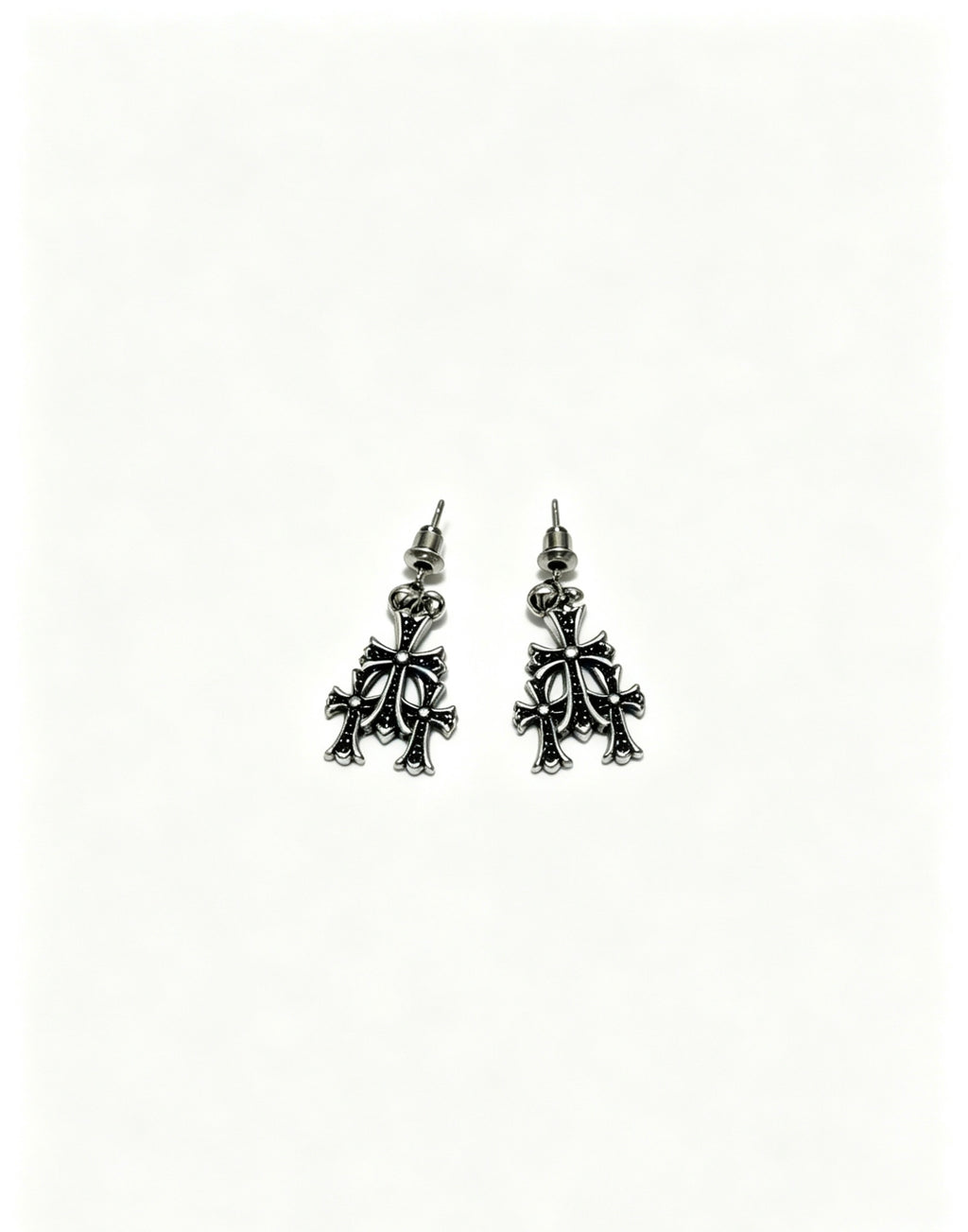 Chrome Hearts Cross Earrings - album image 6