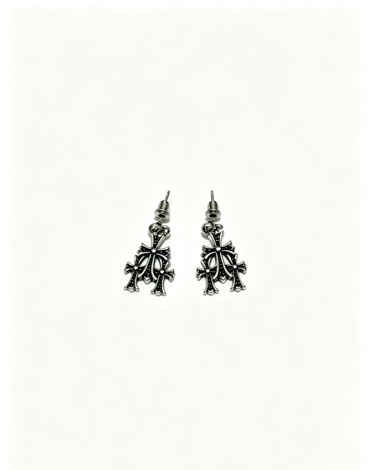 Chrome Hearts Cross Earrings - album image 6