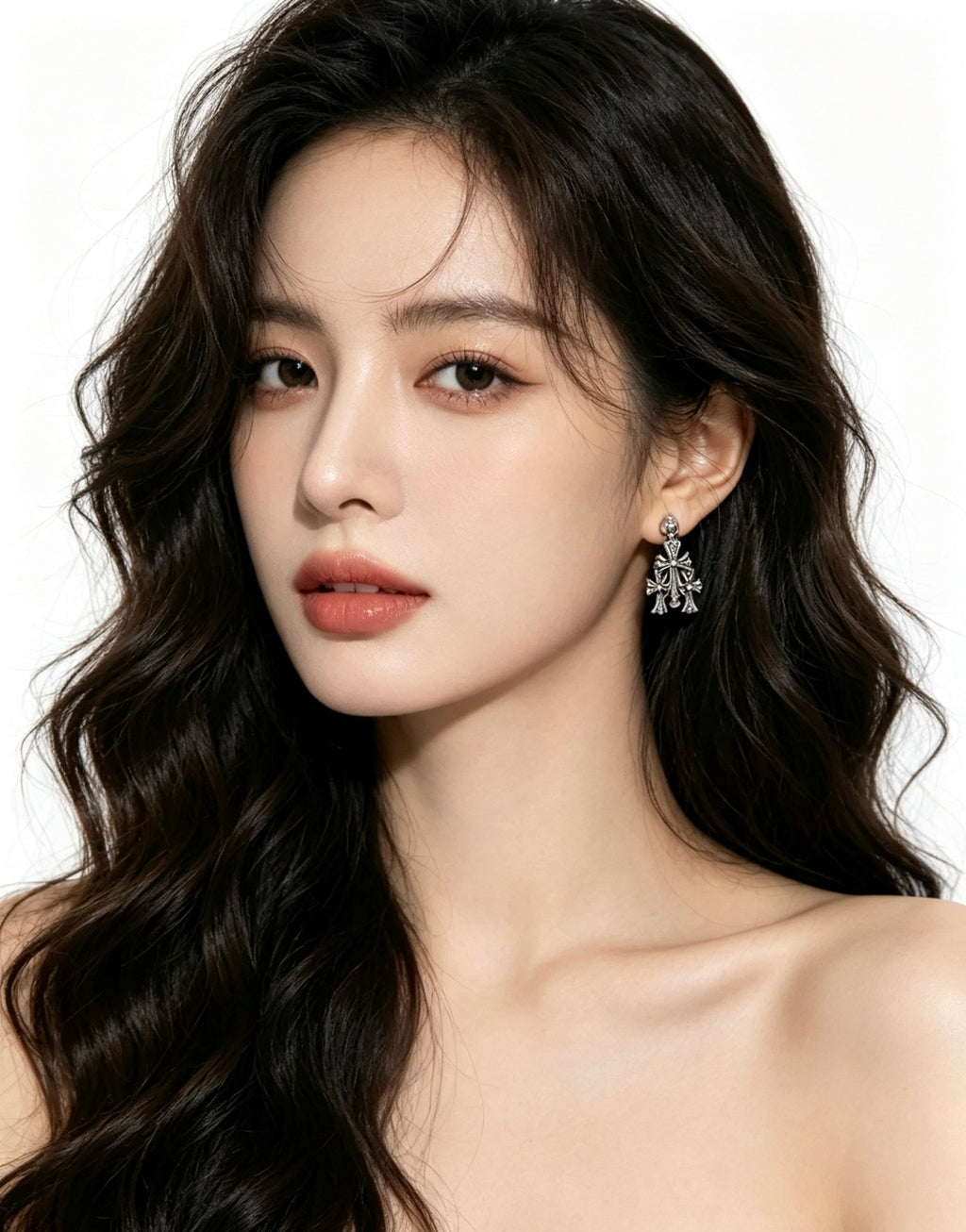 Chrome Hearts Cross Earrings - album image 7