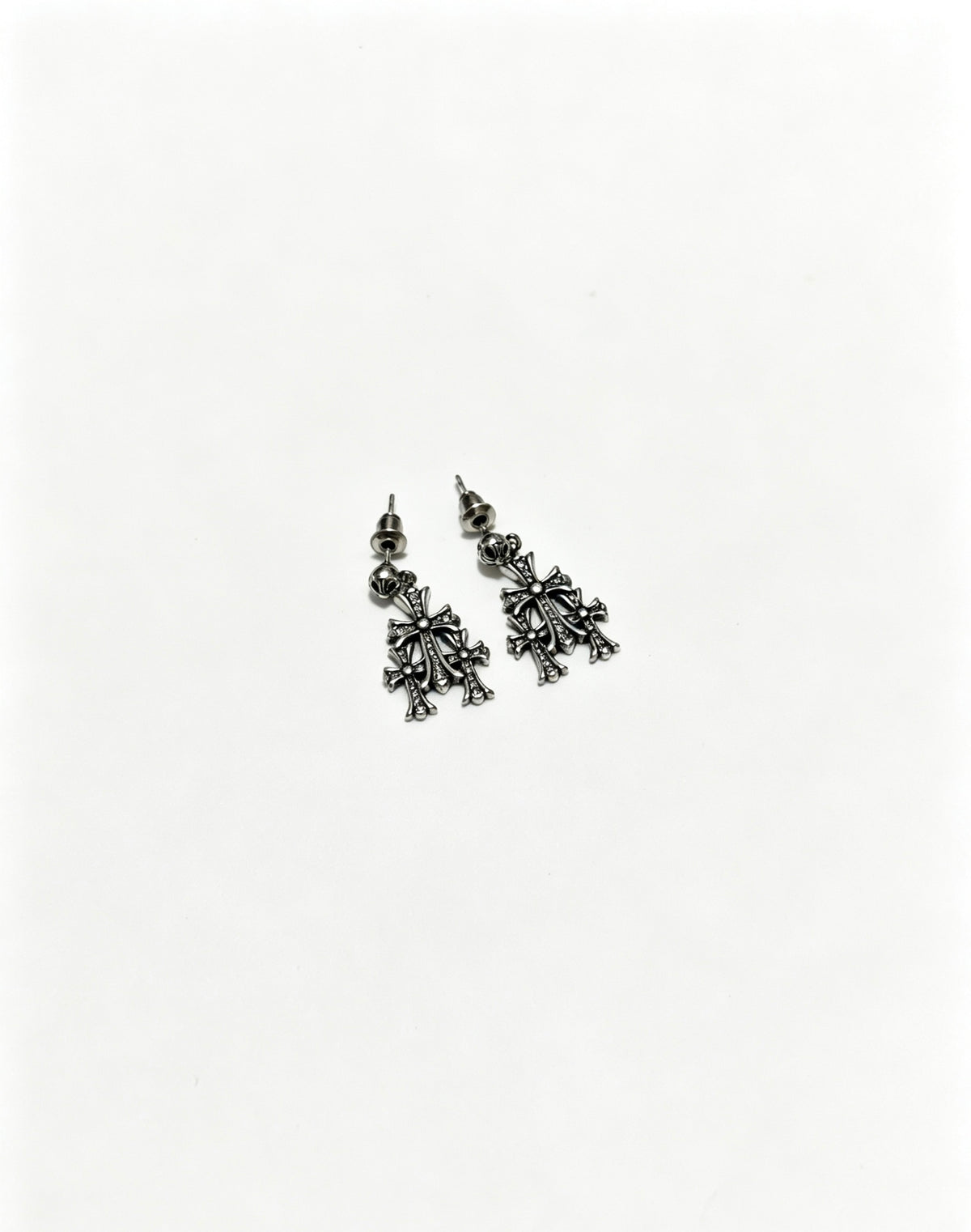 Chrome Hearts Cross Earrings - album image 2