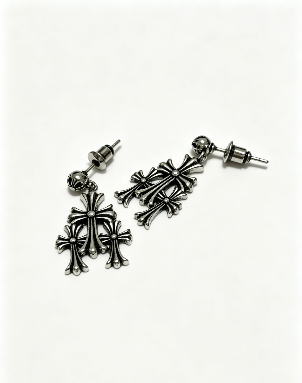 Chrome Hearts Cross Earrings - album image 2