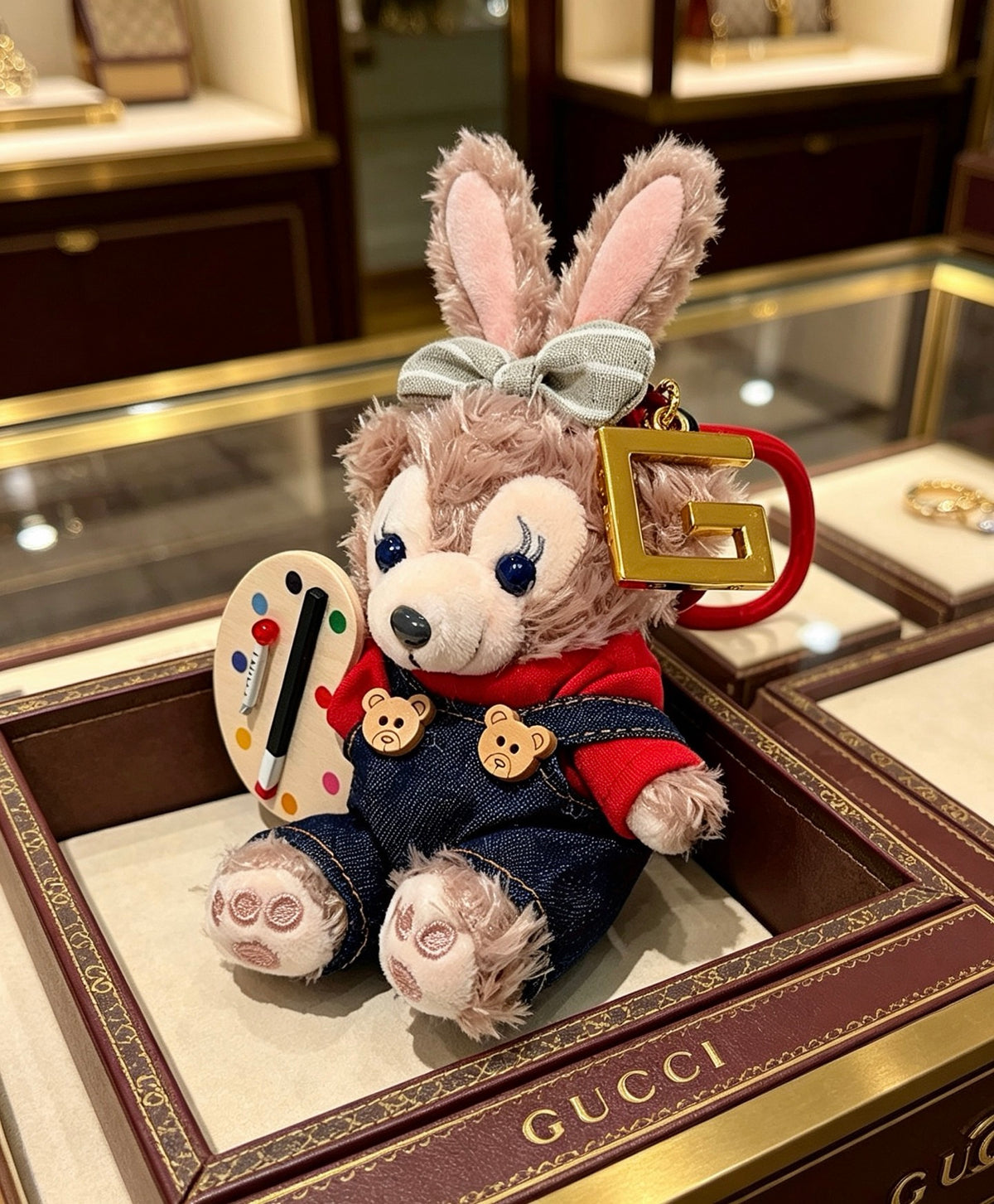 Gucci Anger Forest Interlocking G Key Keychain - album image 1