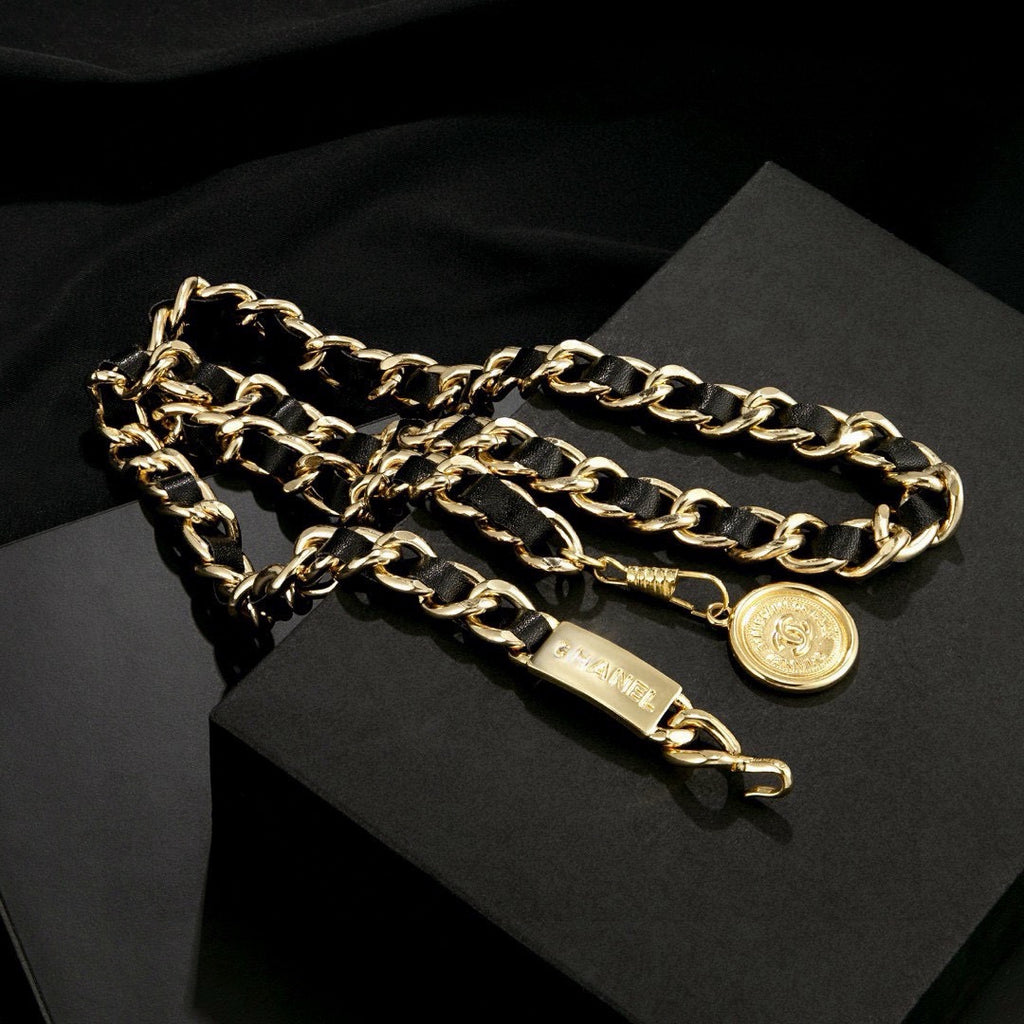 Chanel Gold-Tone CC Charm Chain Belt - album image 5