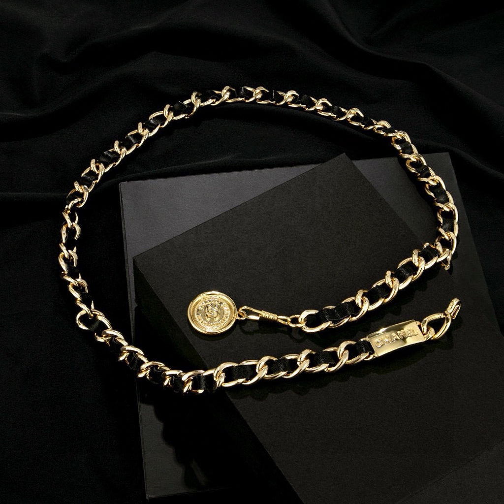 Chanel Gold-Tone CC Charm Chain Belt - album image 2