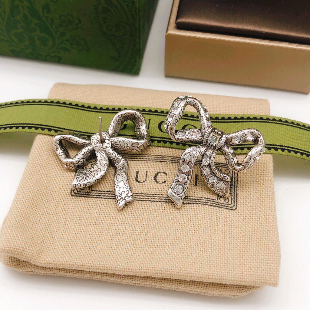 Chanel Bow Butterfly Earrings - album image 4