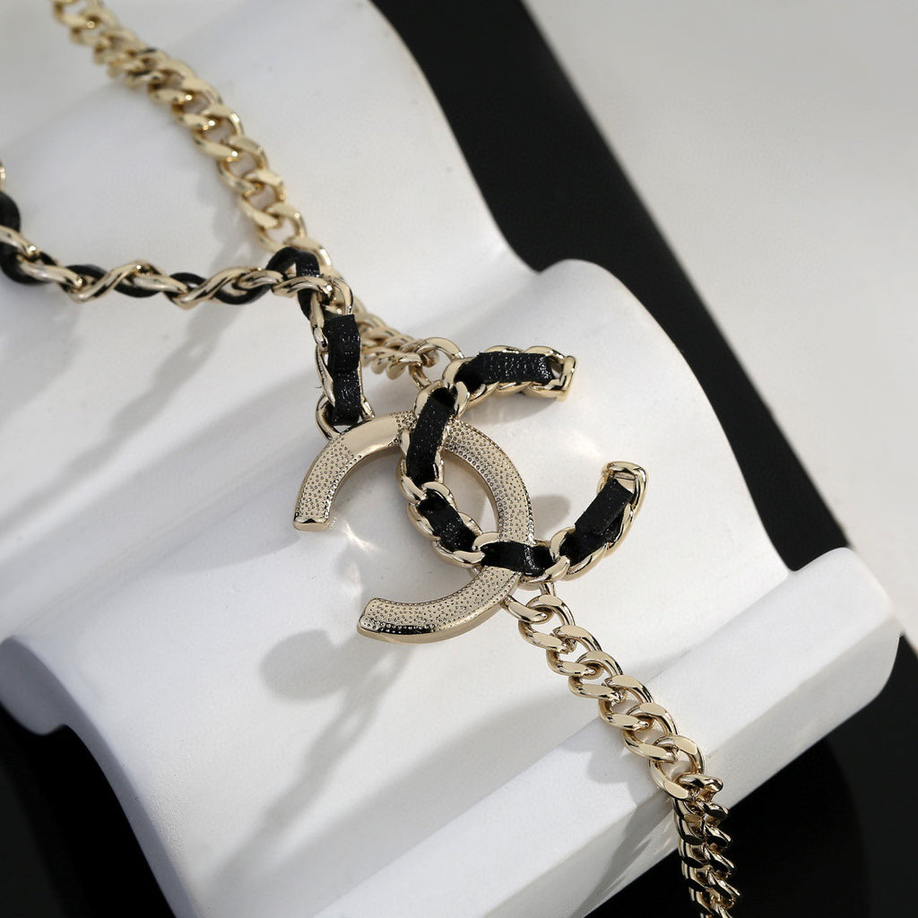 Chanel Gold-Tone CC Station Chain Necklace - album image 5