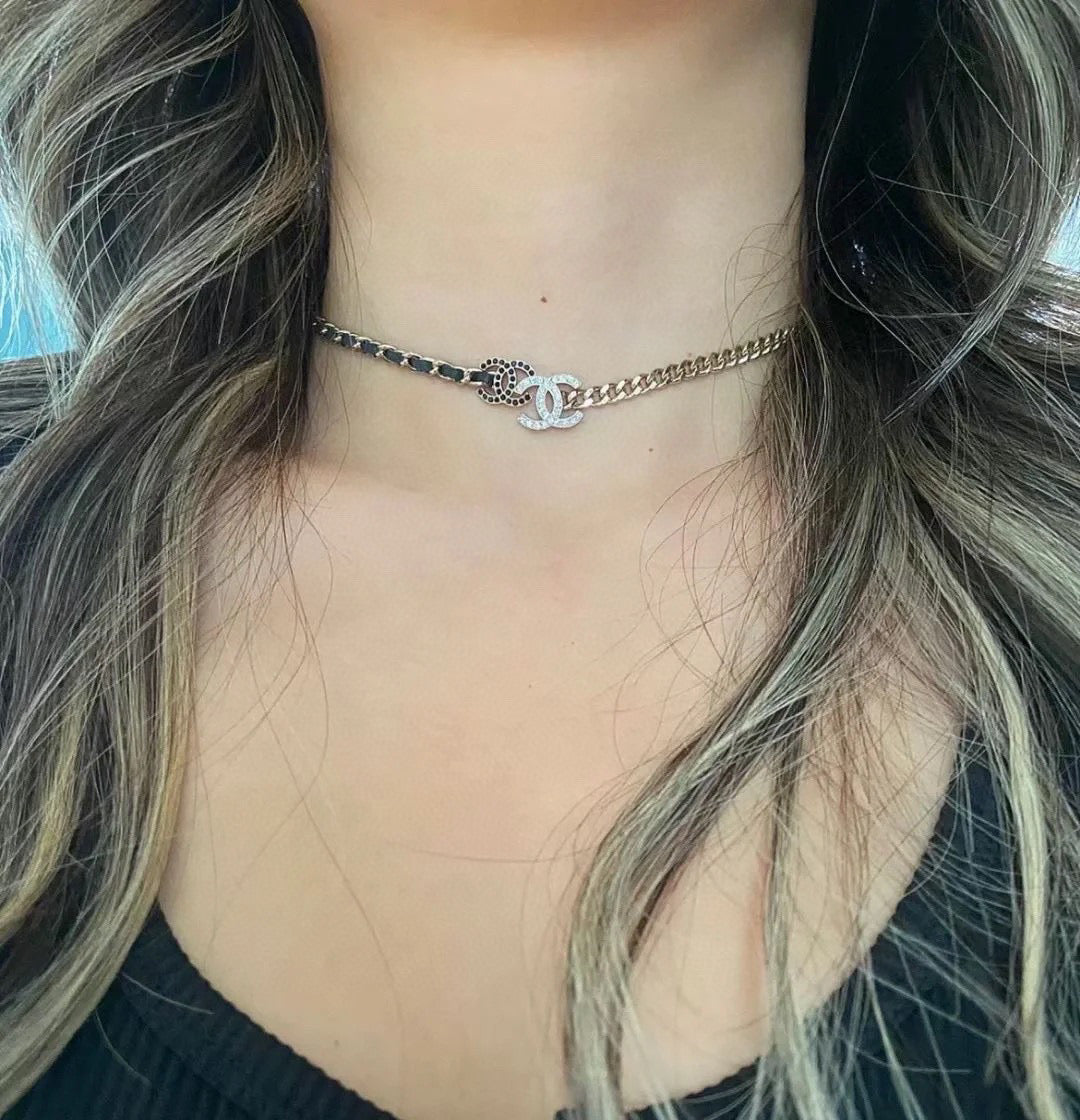 Chanel Gold-Tone Layered CC Necklace - album image 4