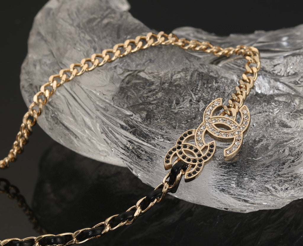 Chanel Gold-Tone Layered CC Necklace - album image 6
