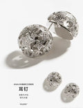 Chanel Star Circular Openwork Stud Earrings - album image 1