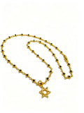 Chrome Hearts Gold-Tone Six-Point Star Necklace - album image 1