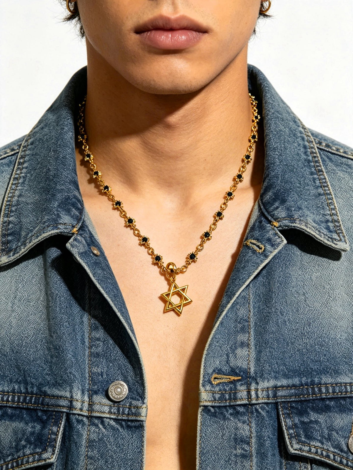 Chrome Hearts Cross Fleur-de-Lis Pendant Antiqued Necklace - album image 9
