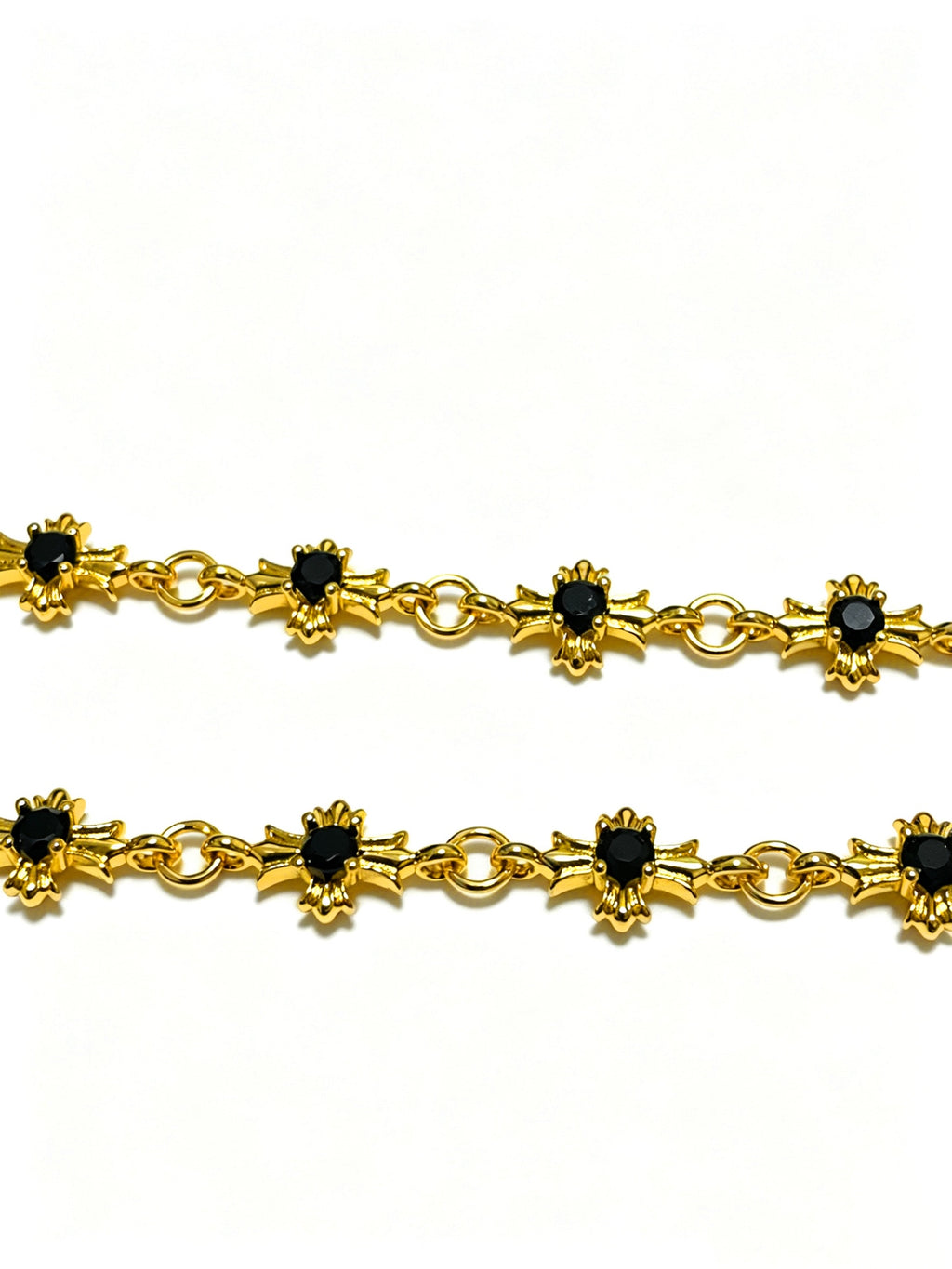 Chrome Hearts Cross Fleur-de-Lis Pendant Antiqued Necklace - album image 5