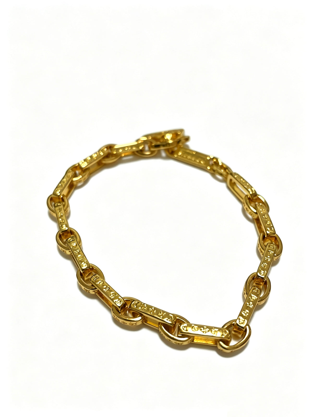 Chrome Hearts Cross Fleur-de-Lis Antiqued Polished Bracelet - album image 2