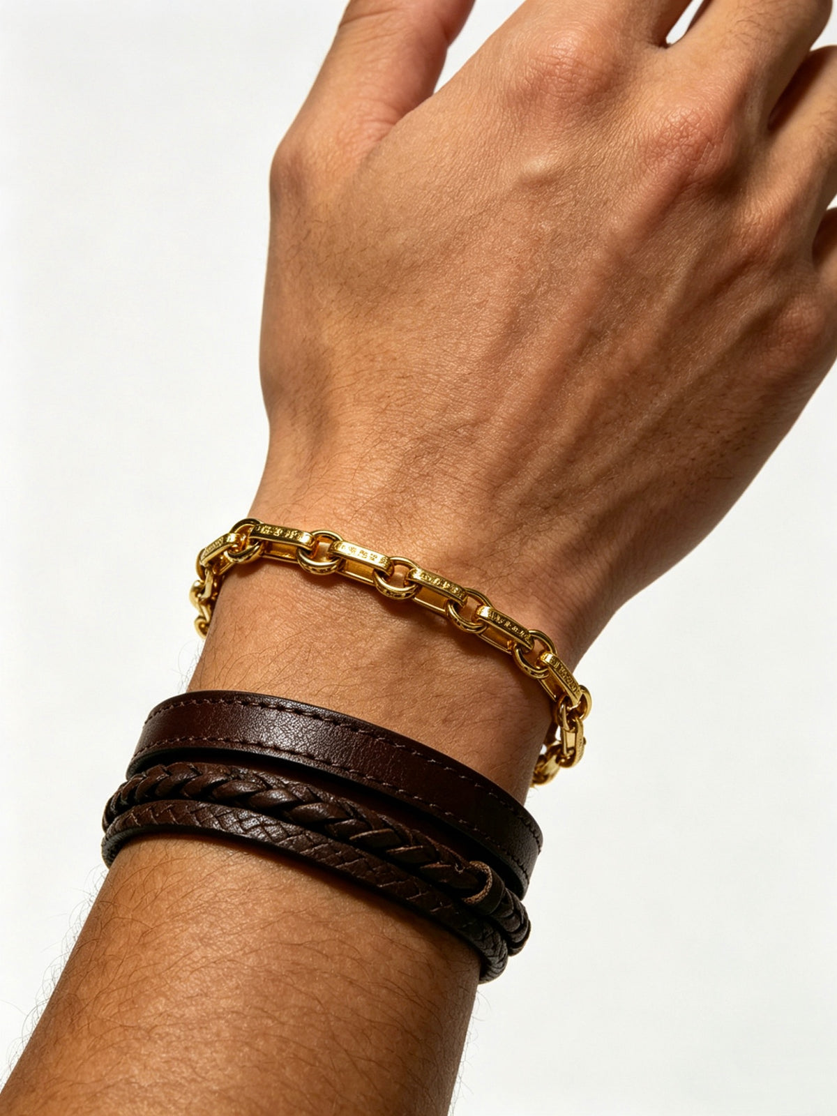 Chrome Hearts Cross Fleur-de-Lis Antiqued Polished Bracelet - album image 7