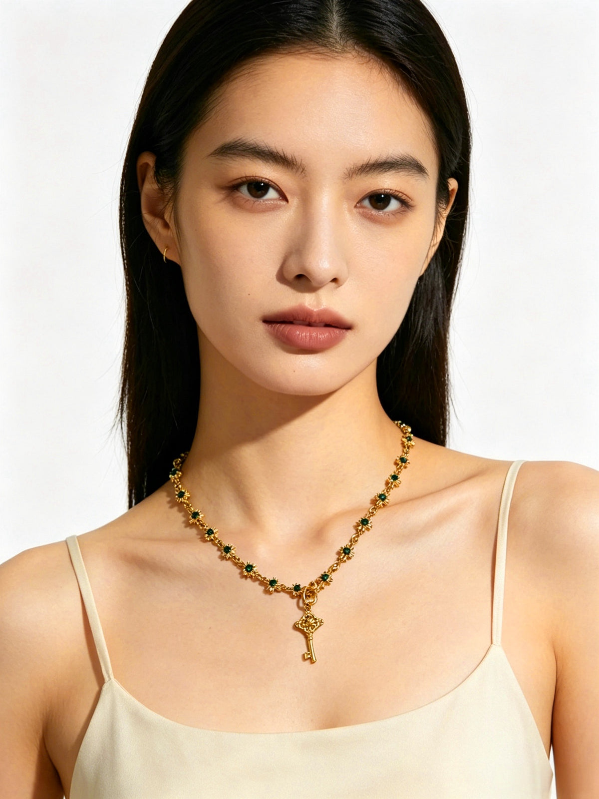 Chrome Hearts Cross Fleur-de-Lis Pendant Antiqued Necklace - album image 7