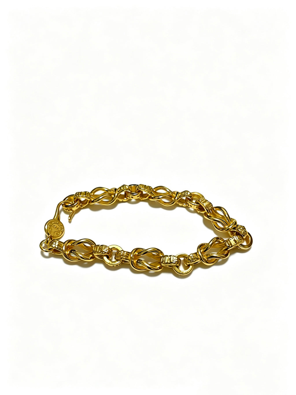 Chrome Hearts Gold-Tone Rounded Chain Bracelet - album image 2