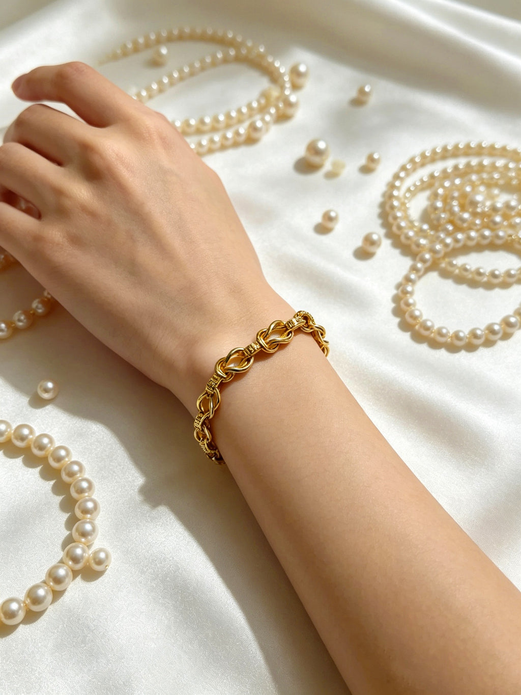 Chrome Hearts Gold-Tone Rounded Chain Bracelet - album image 8